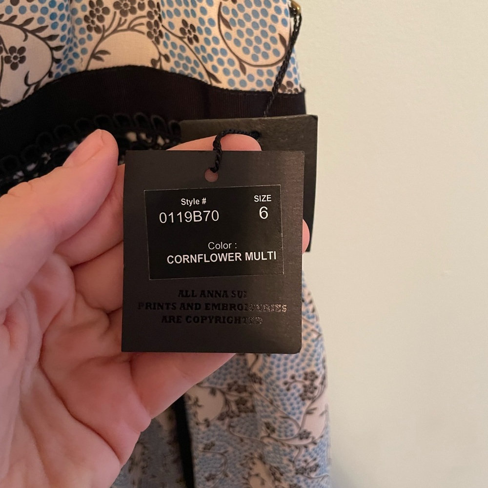 Anna Sui Silk Evening Gown NWT - Picture 9 of 9